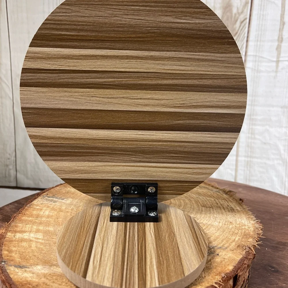 Wood Folding Vanity Mirror